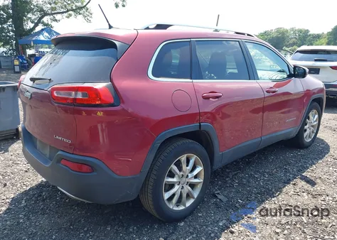2014 Jeep Cherokee Limited from USA, damaged, VIN 1C4PJMDS6EW282826